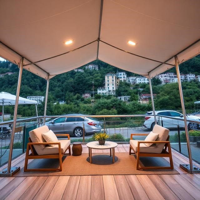 Göktürk Motorlu Tente ile Ev ve İş Yerlerinde Konfor ve Şıklık