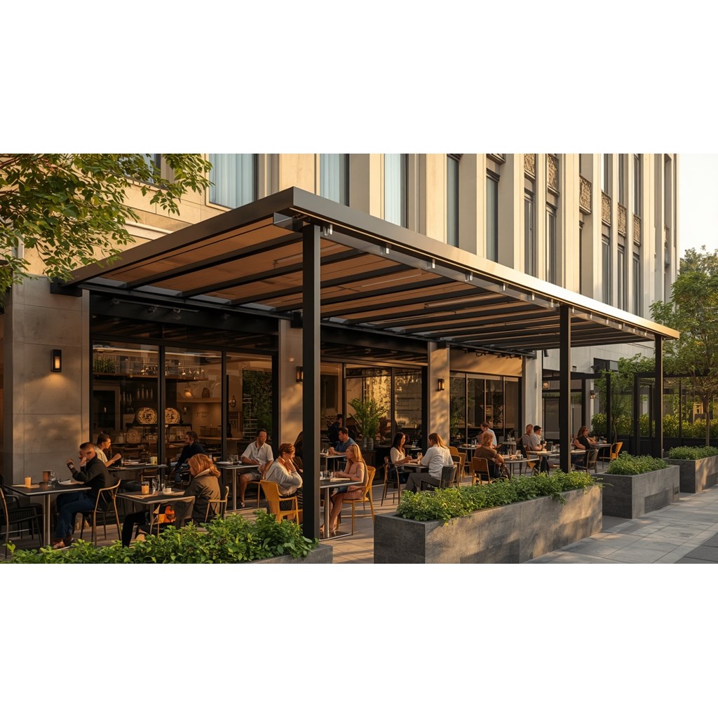 Kafe ve Restoranlar İçin En Uygun Tente Hangisidir? Doğru Sistemle Müşteri Alanını Genişletme Rehberi